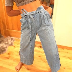 Rewash Bermuda, Cropped and relaxed fit pa…